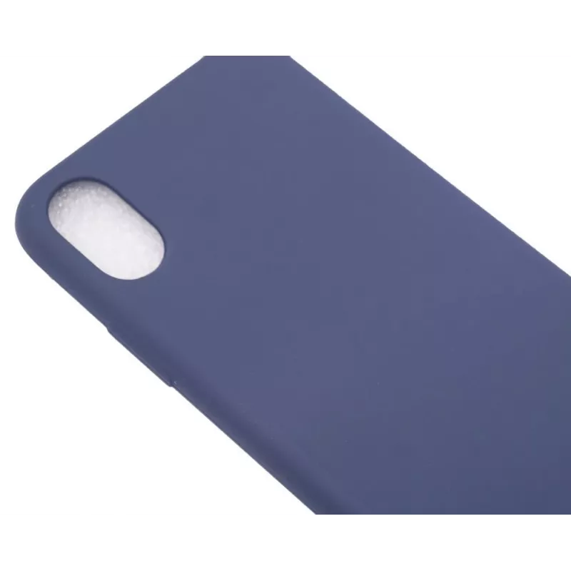 Evelatus Apple iPhone X Nano Silicone Case Soft Touch TPU Blau