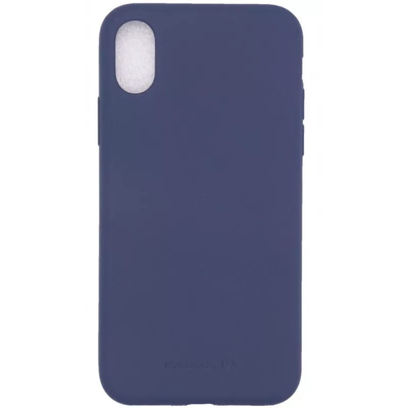 Evelatus Apple iPhone X Nano Silicone Case Soft Touch TPU Blau