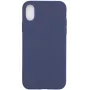 Evelatus Apple iPhone X Nano Silicone Case Soft Touch TPU Blau