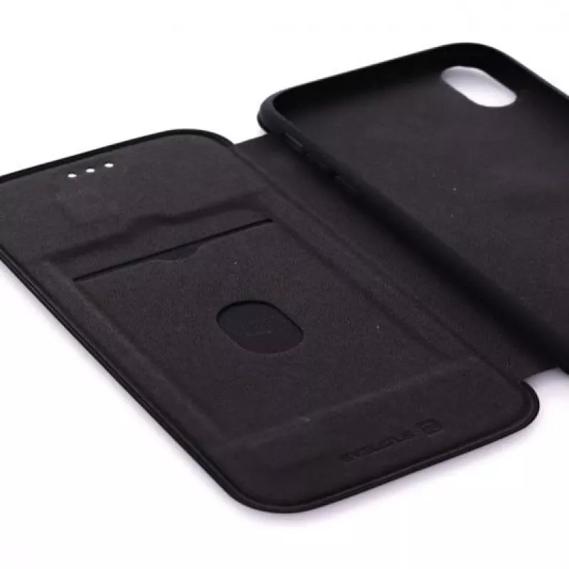 Evelatus Apple iPhone XR Buchhülle Schwarz