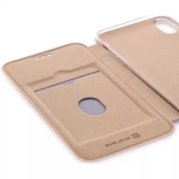 Evelatus Apple iPhone XR Buchhülle Gold