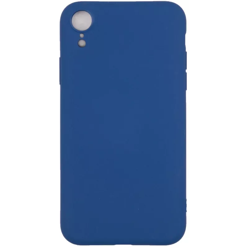 Evelatus Apple iPhone XR Nano Silicone Case Soft Touch TPU Blau