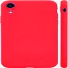 Evelatus Apple iPhone XR Nano Silikon Hülle Soft Touch TPU Rot