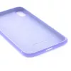 Evelatus Apple iPhone XR Premium Soft Touch Silikonhülle Flieder