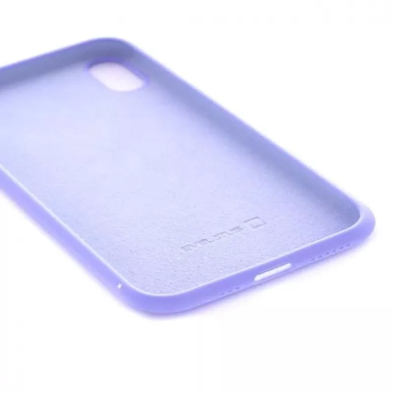 Evelatus Apple iPhone XR Premium Soft Touch Silikonhülle Flieder