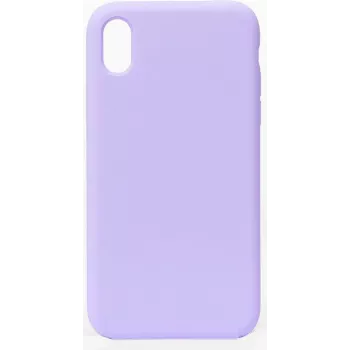 Evelatus Apple iPhone XR Premium Soft Touch Silikonhülle Flieder