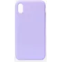 Evelatus Apple iPhone XR Premium Soft Touch Silikonhülle Flieder