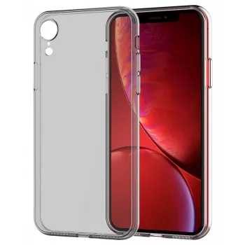 Evelatus Apple iPhone XR TPU-Hülle 1,5 mm Rauchgrau