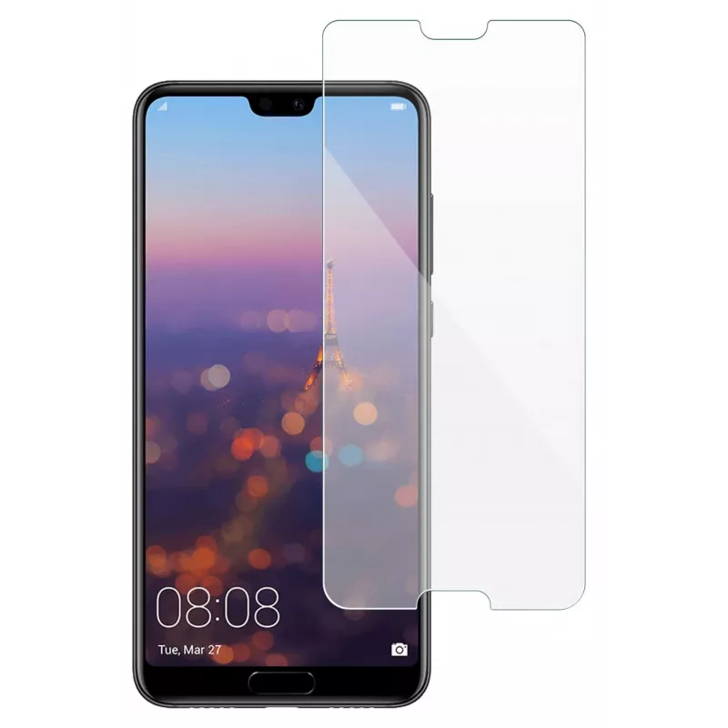 Evelatus Rückseitenabdeckung für Huawei P20 Lite - Schwarze Silikonhülle