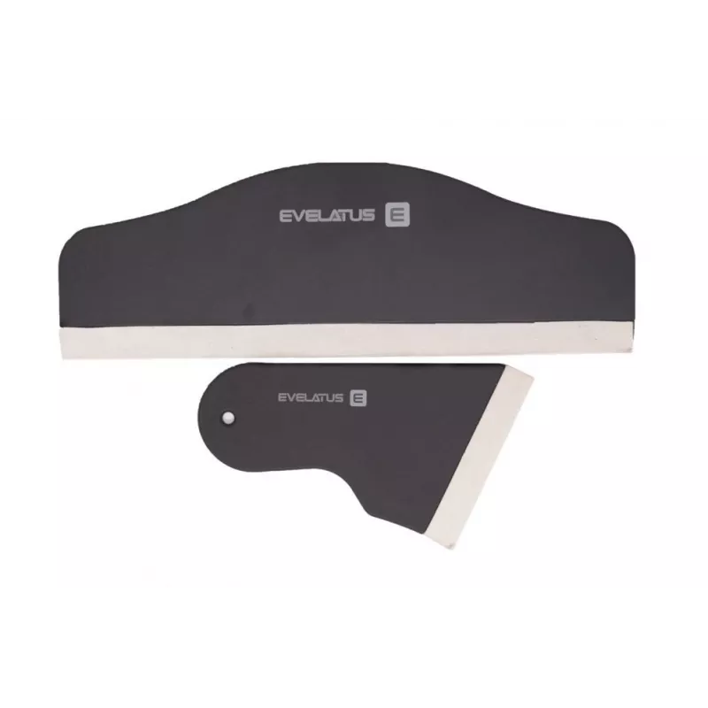 EVELATUS Big Plastic Spatula for Cutter - Blauer ABS Applikationsrakel
