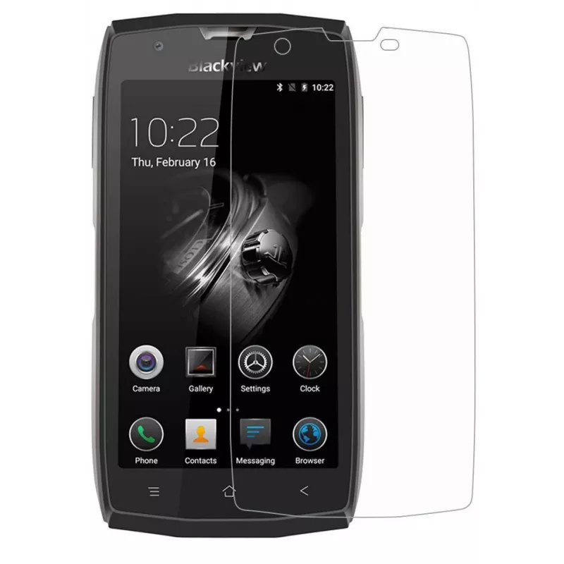 Evelatus Blackview BV7000 Pro Silikon-Rückseitenhülle - Schwarz