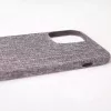 Evelatus Stoffhülle für Apple iPhone 12/12 Pro EFC01 - Schwarz