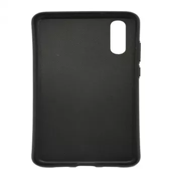 Evelatus Huawei P20 Lite TPU-Hülle mit Metallplatte für magnetische Handyhalterung, Schwarz