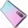 Evelatus Huawei P30 Militär-Stoßschutz Silikonhülle TPU Transparent