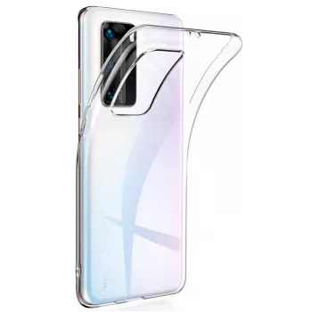 Evelatus Huawei P40 Clear Silicone Case 1.5mm TPU Transparent