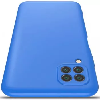 EVELATUS Huawei P40 Lite Nano Silicone Case Soft Touch TPU Blau
