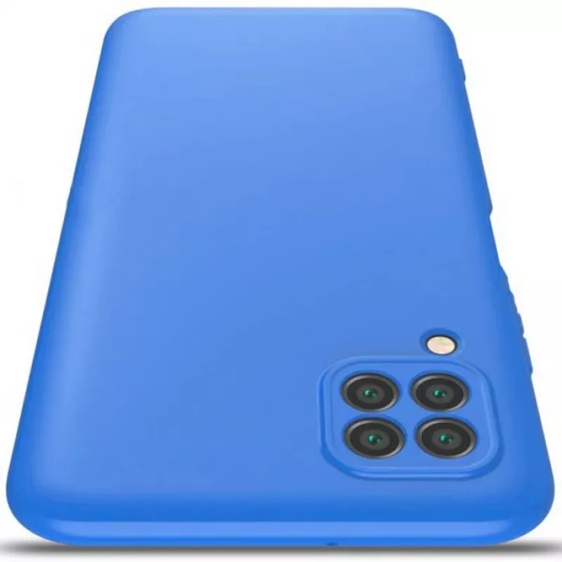 EVELATUS Huawei P40 Lite Nano Silicone Case Soft Touch TPU Blau