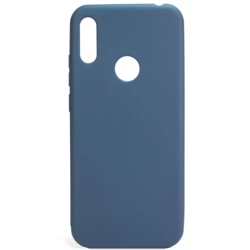Evelatus Huawei Y6s 2019 Soft Touch Silikonhülle Blau