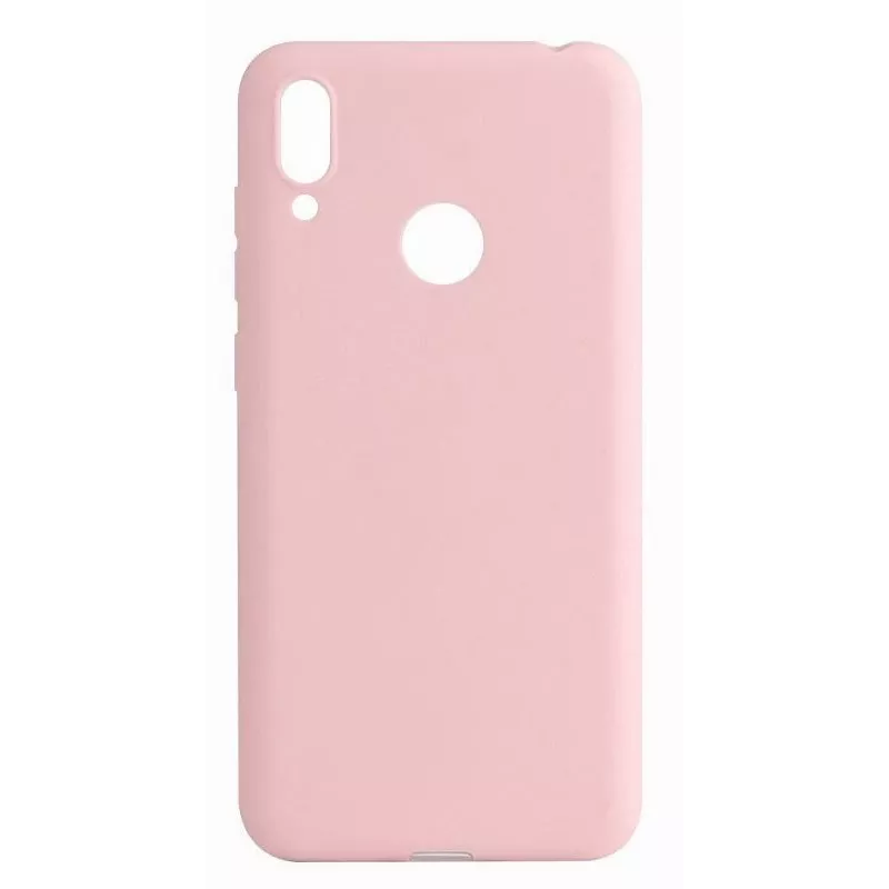Evelatus Huawei Y7 2019 Nano Silicone Case Soft Touch TPU Pink Sand