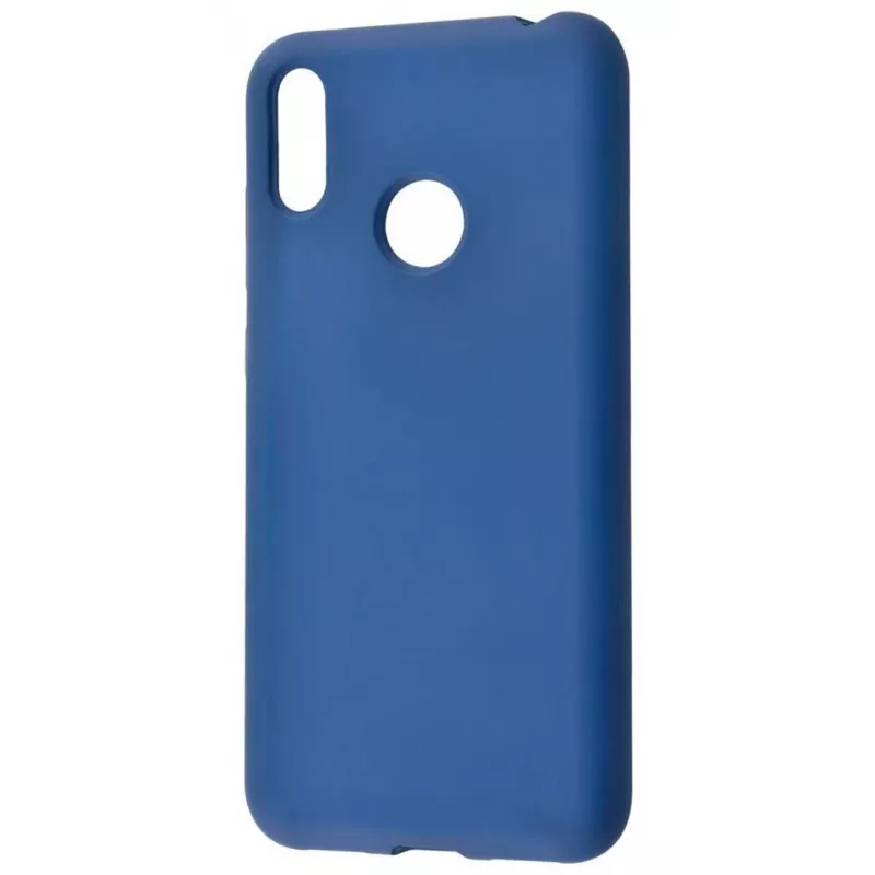 EVELATUS Huawei Y7 2019 Silikonhülle Blau