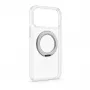 Evelatus Hybrid Case mit MagSafe und 360° Metall-Ständer für iPhone 17 Pro Max, Transparent