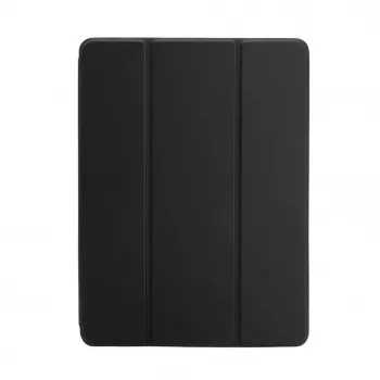 Evelatus iPad 10.2 Tablet-Hülle mit Imitat-Mikrofaser innen Schwarz
