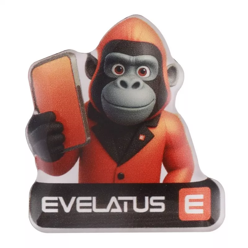 Evelatus iPhone 18 Pro Max Flip Glass Magic Easy Install Box Displayschutzfolie Schwarz
