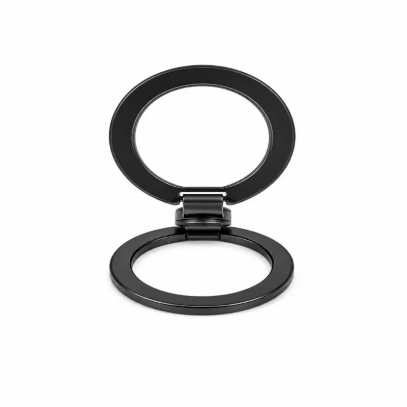 Evelatus Magnetischer Telefon-Metallringhalter Schwarz