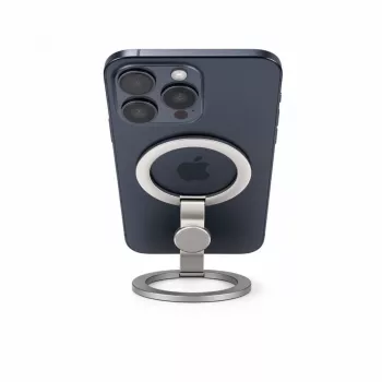 Evelatus Magnetischer Telefon-Metallringhalter Silber