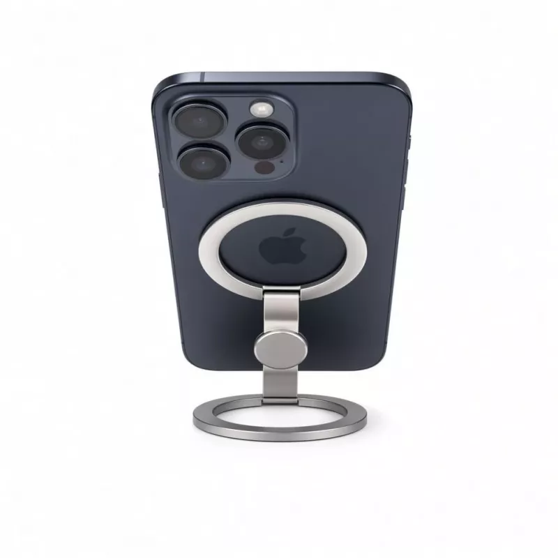 Evelatus Magnetischer Telefon-Metallringhalter Silber