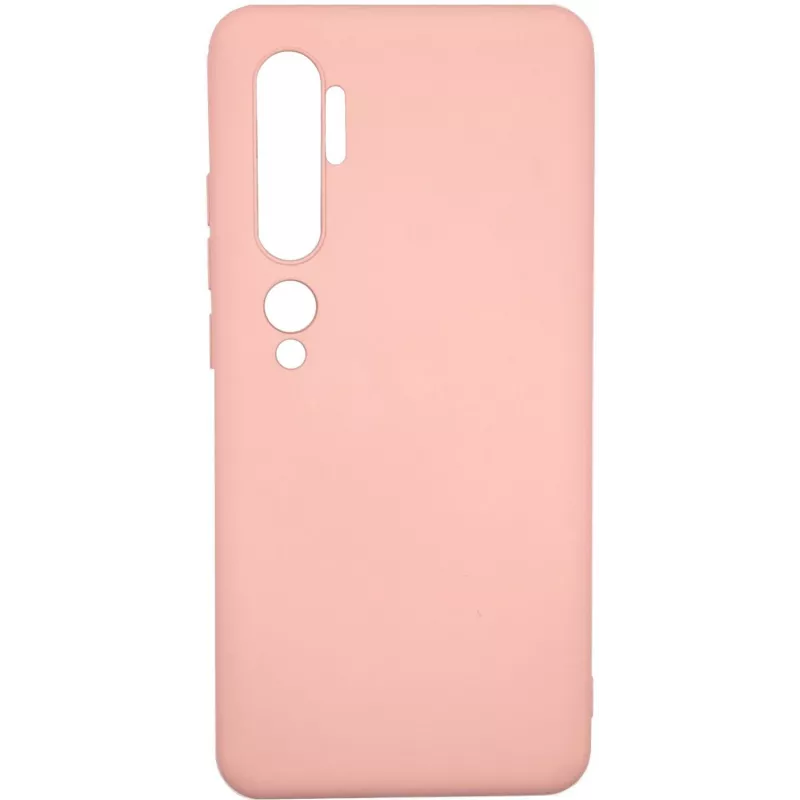 Evelatus Nano Silicone Case für Xiaomi Mi Note 10 / Mi Note 10 Pro - Soft Touch TPU, Hellrosa