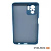 Evelatus Nano Silicone Case für Xiaomi Redmi Note 10 / Note 10S - Navy Blue