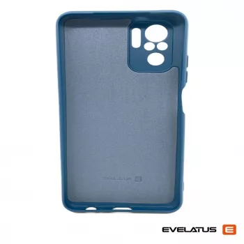 Evelatus Nano Silicone Case für Xiaomi Redmi Note 10 / Note 10S - Navy Blue