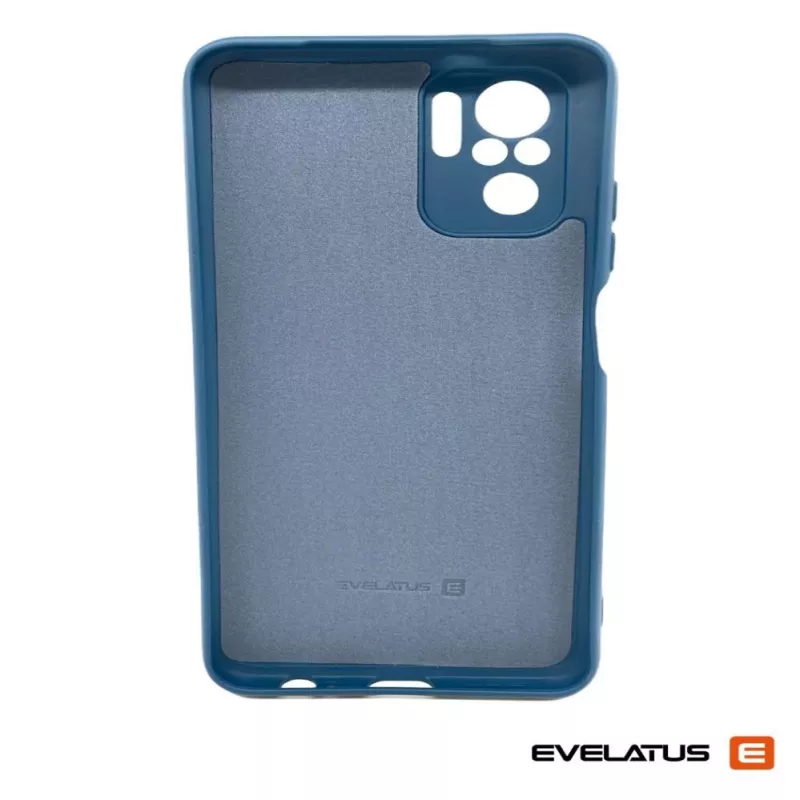 Evelatus Nano Silicone Case für Xiaomi Redmi Note 10 / Note 10S - Navy Blue