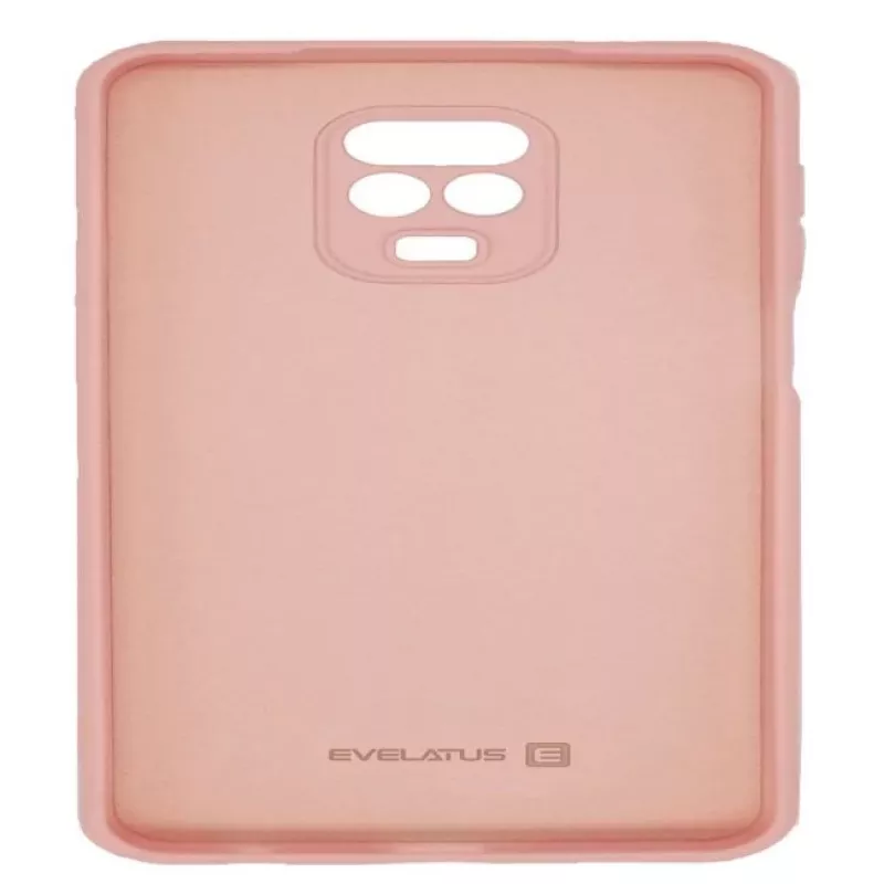 Evelatus Nano Silicone Case für Xiaomi Redmi Note 9 Pro / Redmi Note 9S - Soft Touch TPU - Beige