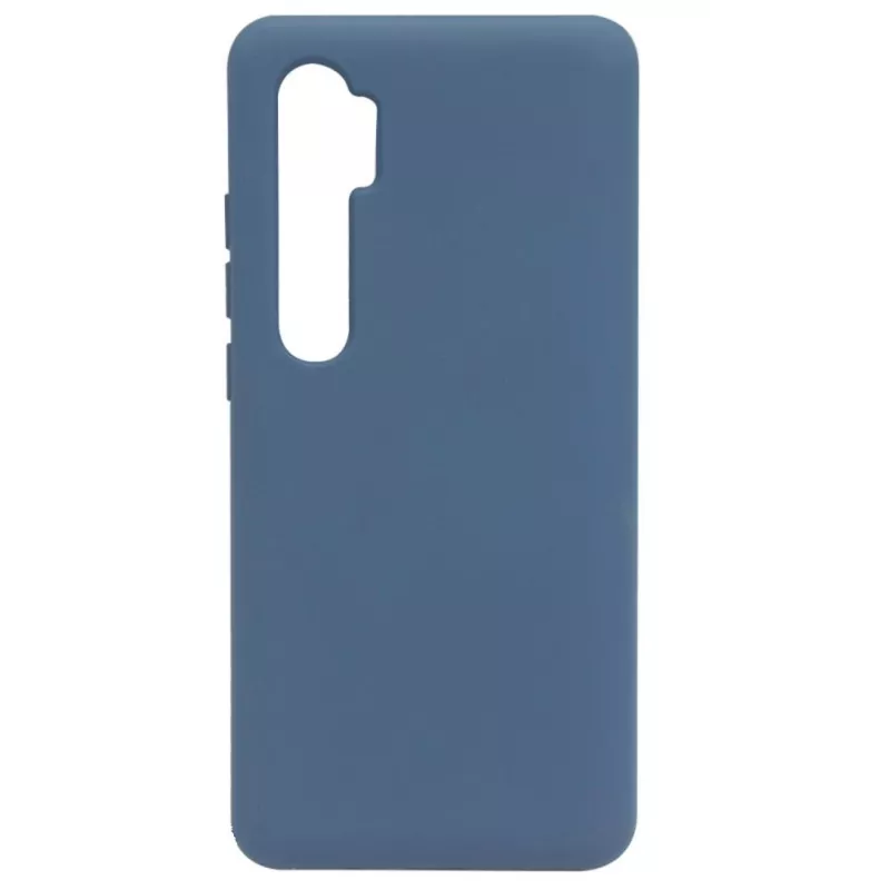Evelatus Nano Silicone Case Soft Touch TPU für Xiaomi Mi Note 10 Lite - Blau