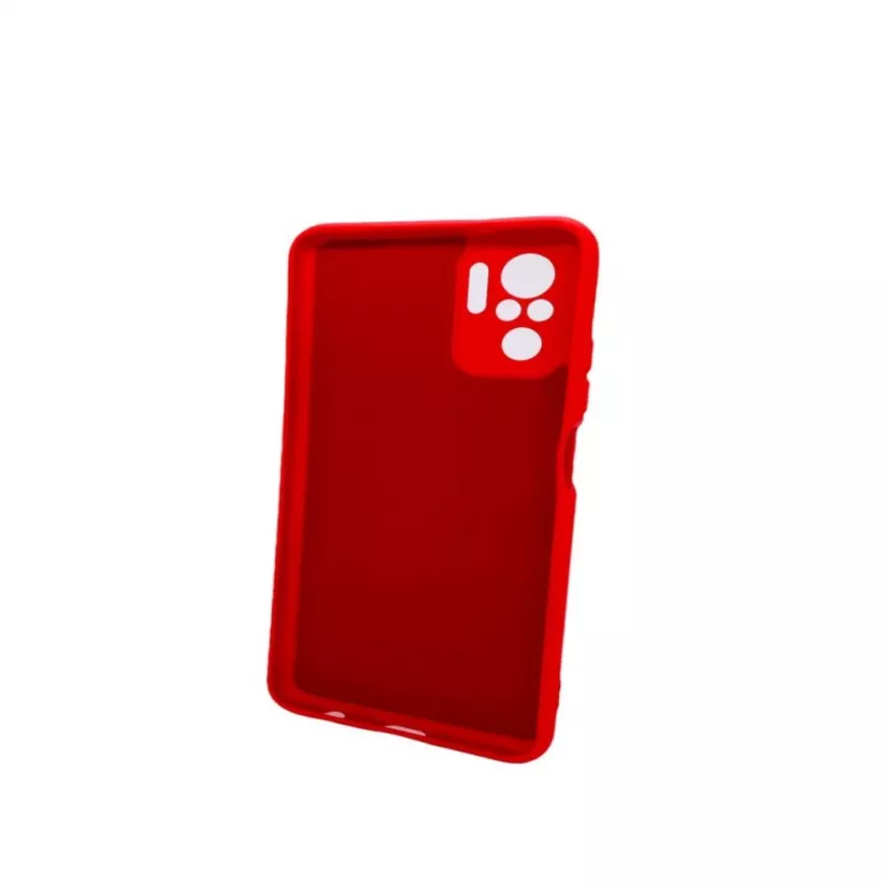Evelatus Nano Silicone Case Soft Touch TPU für Xiaomi Redmi Note 10 / Note 10S - Rot