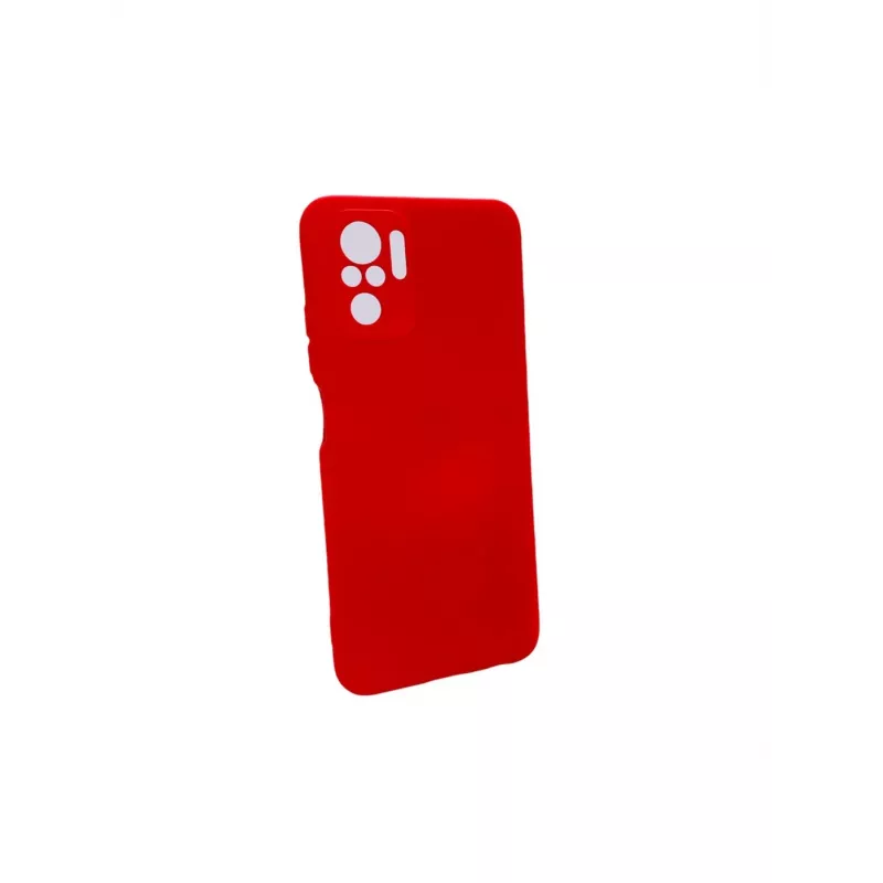Evelatus Nano Silicone Case Soft Touch TPU für Xiaomi Redmi Note 10 / Note 10S - Rot