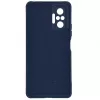 Evelatus Nano Silicone Case Soft Touch TPU für Xiaomi Redmi Note 10 Pro - Blau