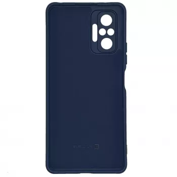 Evelatus Nano Silicone Case Soft Touch TPU für Xiaomi Redmi Note 10 Pro - Blau
