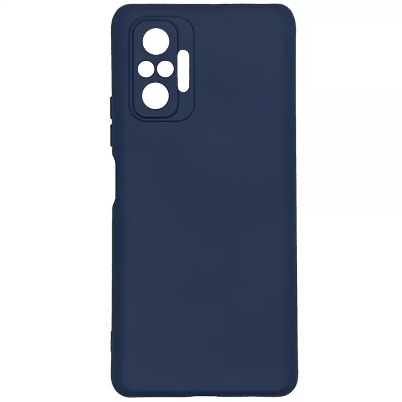 Evelatus Nano Silicone Case Soft Touch TPU für Xiaomi Redmi Note 10 Pro - Blau