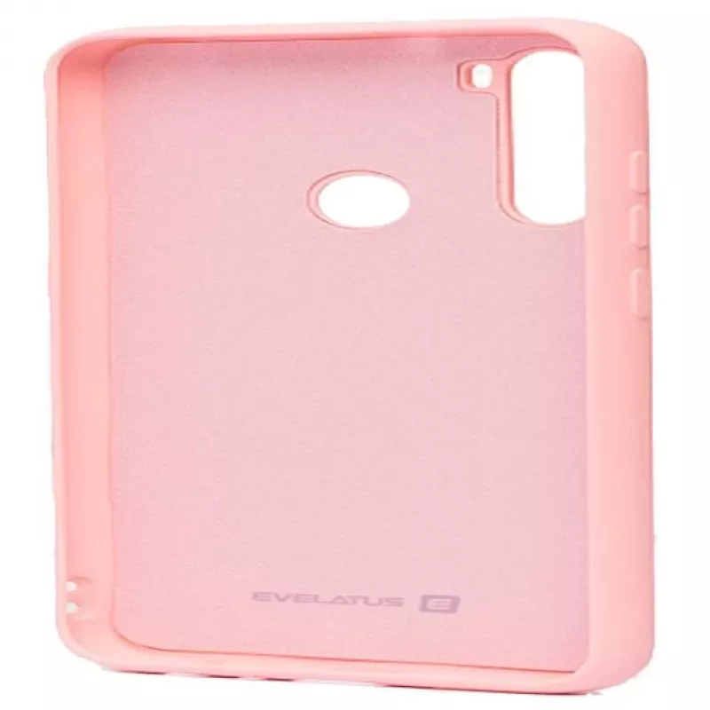Evelatus Nano Silicone Case Soft Touch TPU für Xiaomi Redmi Note 8 / Redmi Note 8 2021 - Beige