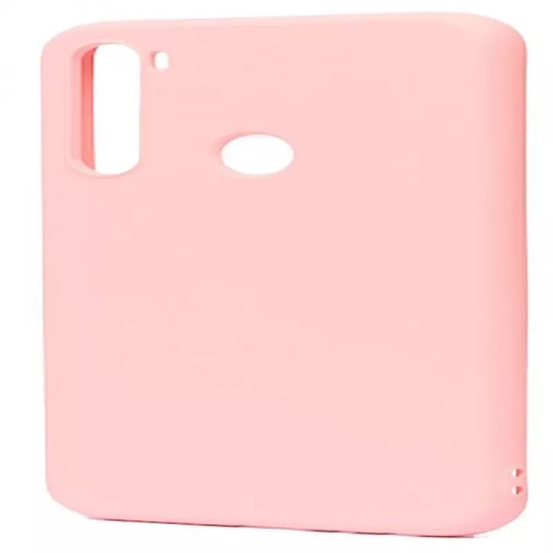 Evelatus Nano Silicone Case Soft Touch TPU für Xiaomi Redmi Note 8 / Redmi Note 8 2021 - Beige