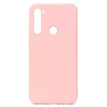 Evelatus Nano Silicone Case Soft Touch TPU für Xiaomi Redmi Note 8 / Redmi Note 8 2021 - Beige