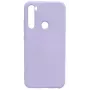 Evelatus Nano Silicone Case Soft Touch TPU für Xiaomi Redmi Note 8 / Redmi Note 8 2021 - Blau