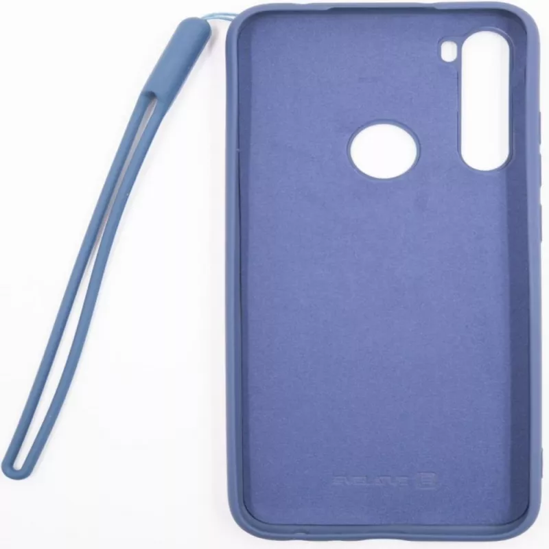Evelatus Nano Silicone Case Soft Touch TPU für Xiaomi Redmi Note 8 / Redmi Note 8 2021 - Dunkelblau