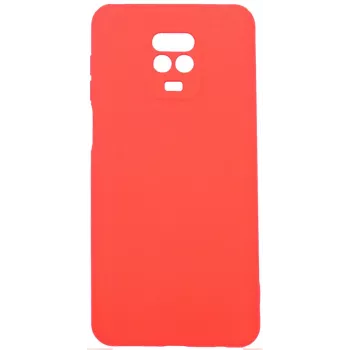 Evelatus Nano Silicone Case Soft Touch TPU Red für Xiaomi Redmi Note 9 Pro / Redmi Note 9S