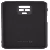 Evelatus Nano Silicone Soft Touch TPU Case für Xiaomi Redmi Note 9 Pro / Redmi Note 9S - Schwarz