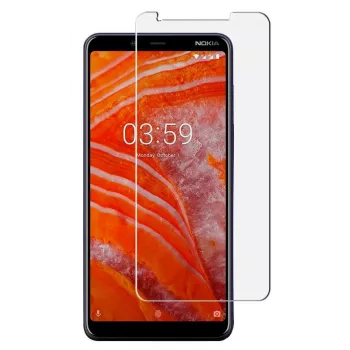 Evelatus Nokia 3.1 Silikon-Rückseitenabdeckung Schwarz