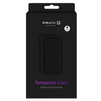 Evelatus Privacy 2.5D Silk Full Cover Panzerglas-Displayschutz für Apple iPhone 14 Pro Max 6,7 inch - Anti-Spy, Antistatisch, Japan-Kleber, 9H-Härte, Blasenfrei
